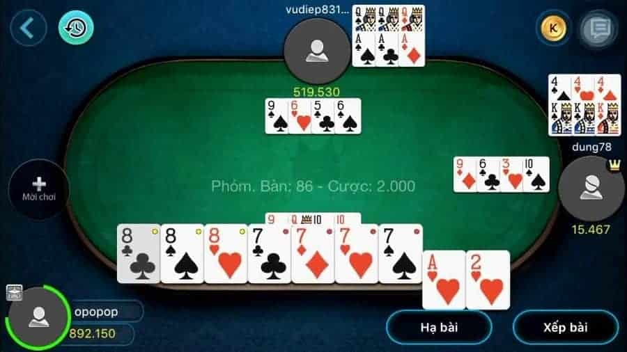  Nhung nhan to hay khi choi Phom ma ban can biet