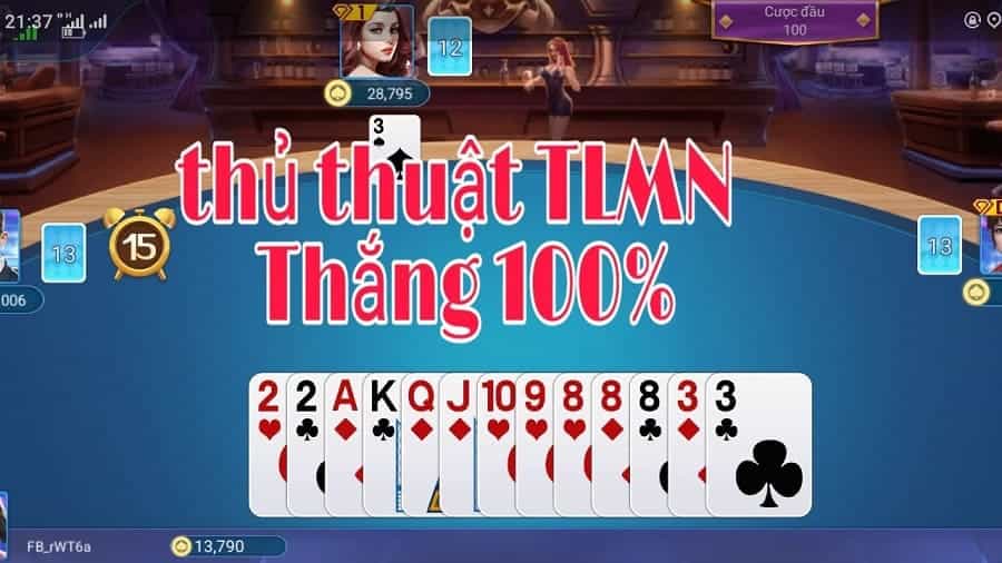 Đẳng cấp Tiến lên miền Nam của những cao thủ Dang cap Tien len mien Nam cua nhung cao thu