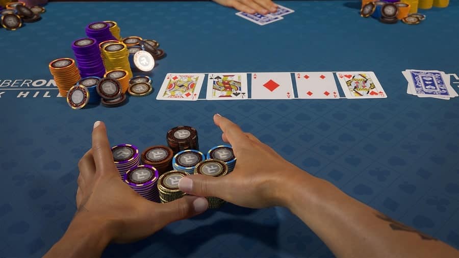 Can than truoc nhung gian lan cua Poker online 