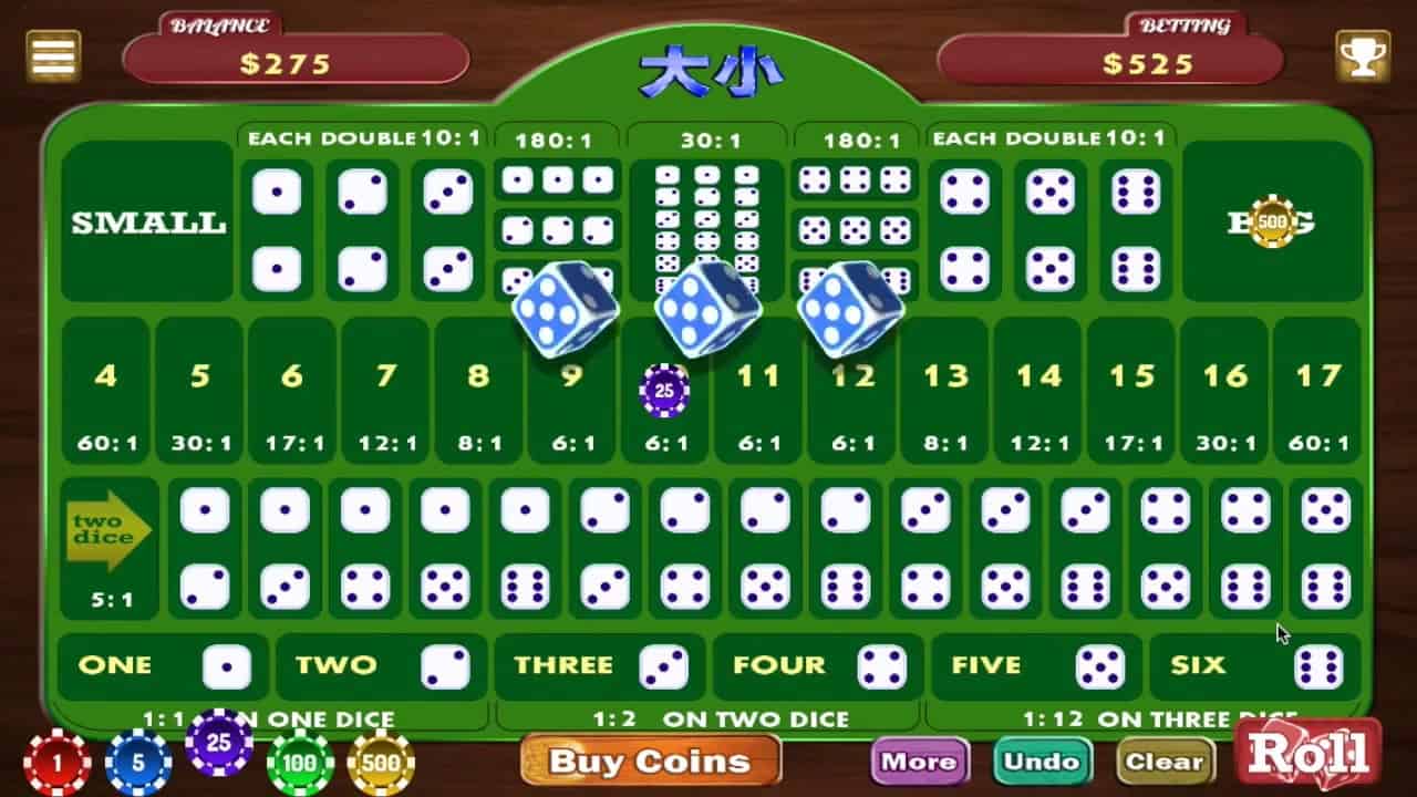 Chiến thắng Sicbo nhờ cách chơi cược 2 mặt xúc xắc Chien thang Sicbo nho cach choi cuoc 2 mat xuc xac