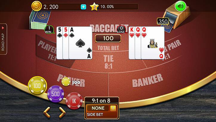 Những thế cầu Baccarat giúp anh em chơi bất bại