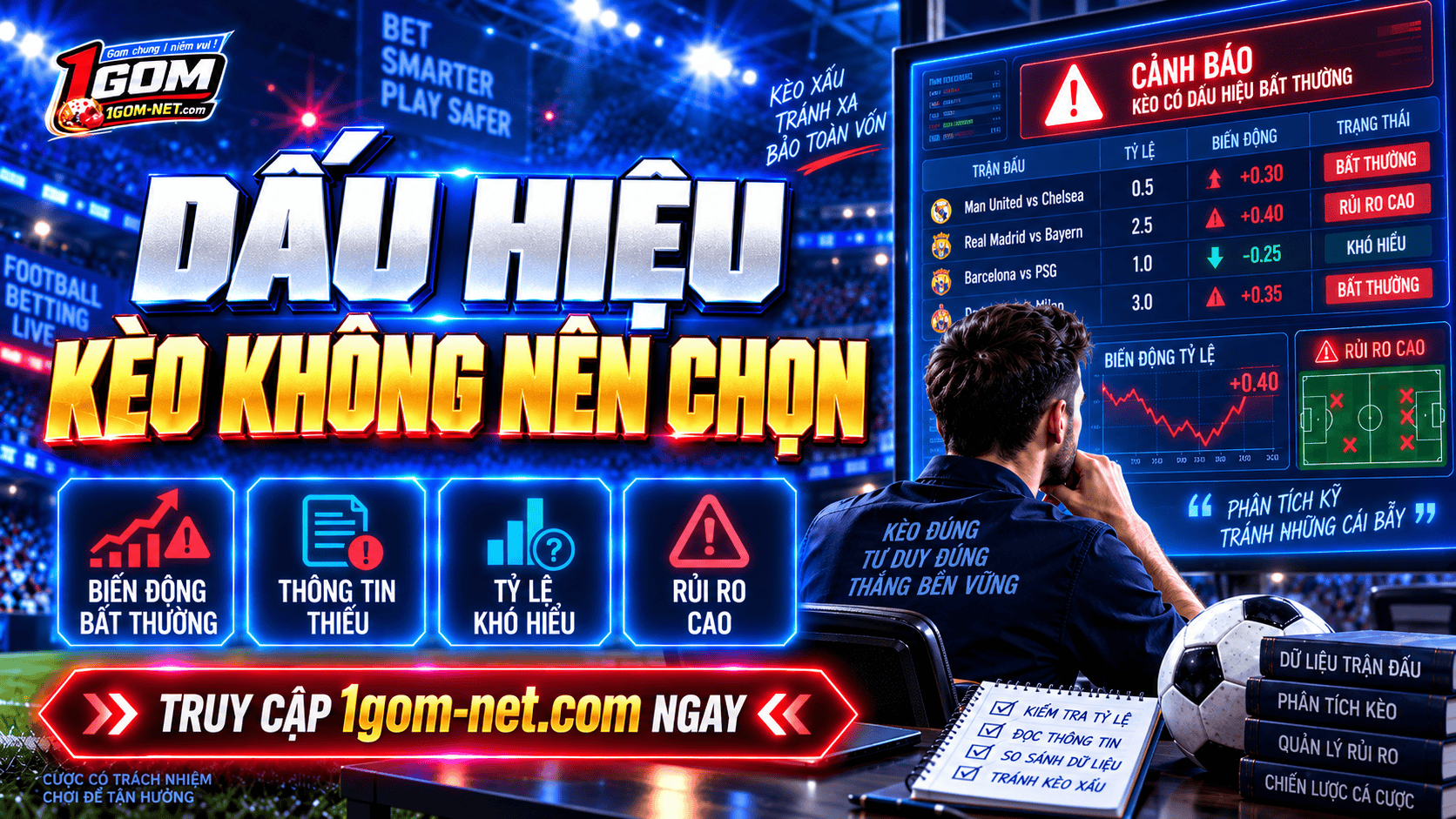 Có nhiều dấu hiệu nhận biết kèo không nên chọn Có nhiều dấu hiệu nhận biết kèo không nên chọn